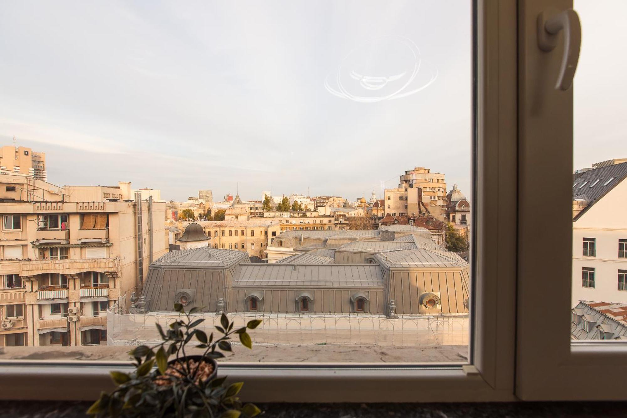 Royalty Apt With City Views On Calea Victoriei ブカレスト エクステリア 写真
